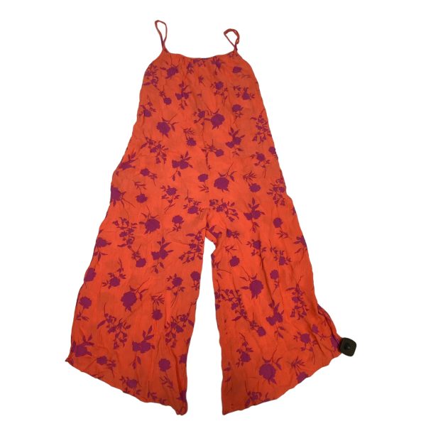 Jumpsuit By Easel In Orange & Purple, Size: S Online now