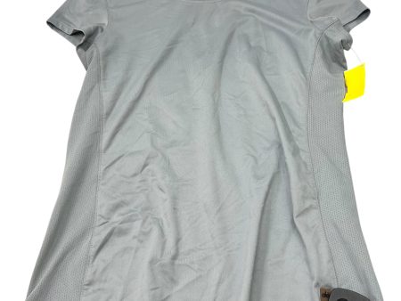 Athletic Top Short Sleeve By Alo In Grey, Size: M For Sale