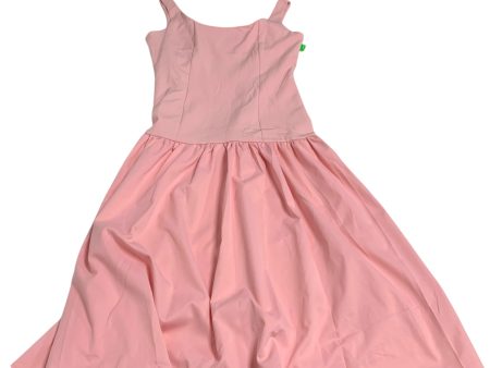 Dress Casual Midi By Clothes Mentor In Pink, Size: M For Discount