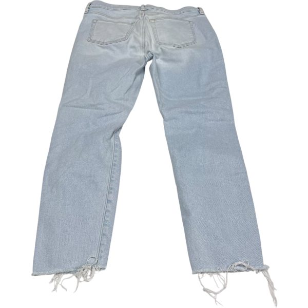 Jeans Skinny By Loft In Blue Denim, Size: 10 Sale