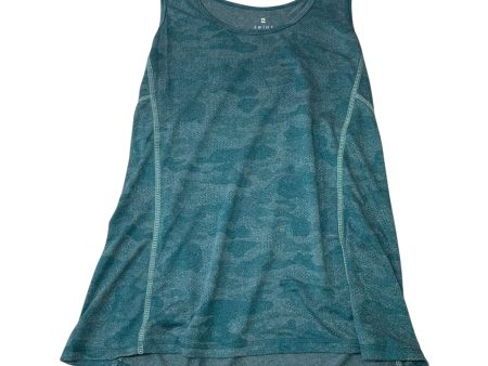 Athletic Tank Top By Zelos In Blue, Size: L For Cheap