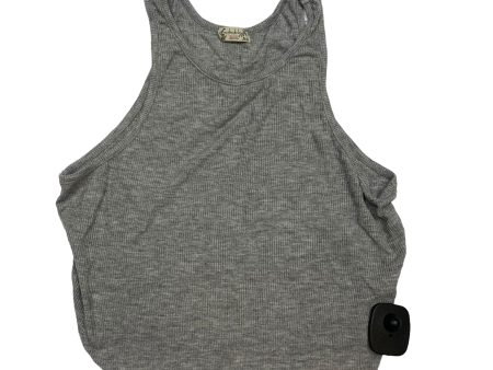 Top Sleeveless By Free People In Grey, Size: M Supply