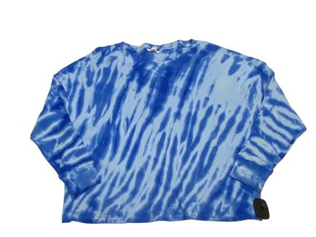 Sweatshirt Crewneck By For The Republic In Blue, Size: L For Discount