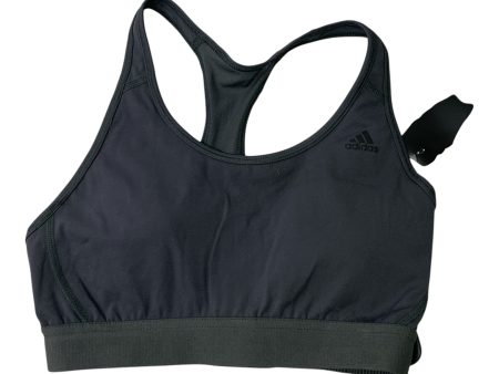 Athletic Bra By Adidas In Grey, Size: S Online Hot Sale