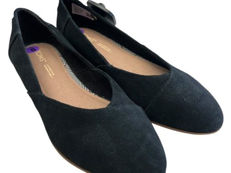 Shoes Flats By Toms In Black, Size: 8 Online