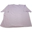 Top Short Sleeve By Comfort Colors In Purple, Size: 4x on Sale