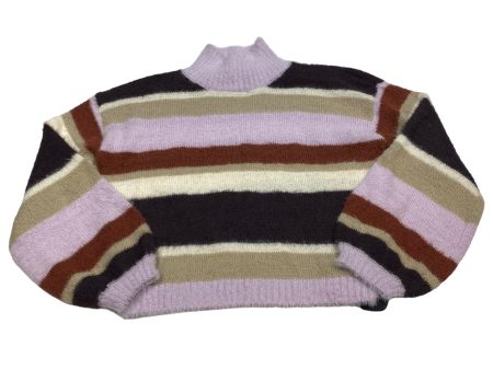 Sweater By Clothes Mentor In Purple, Size: L Online now