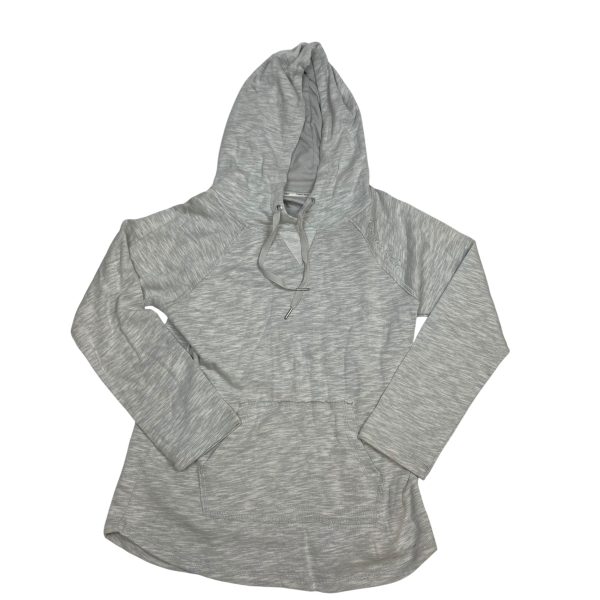 Athletic Sweatshirt Hoodie By Calvin Klein Performance In Grey, Size: S Sale