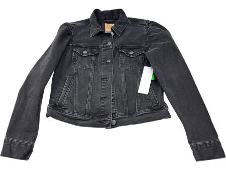 Jacket Denim By Gap In Black Denim, Size: Xsp on Sale