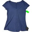 Top Short Sleeve Basic By Free People In Navy, Size: M For Cheap