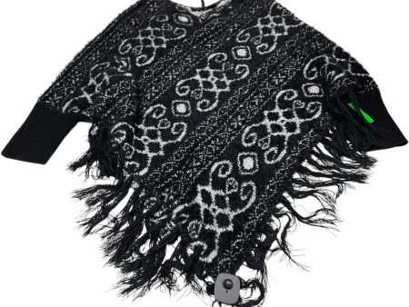 Poncho By New Directions In Black & White, Size: Xl For Discount