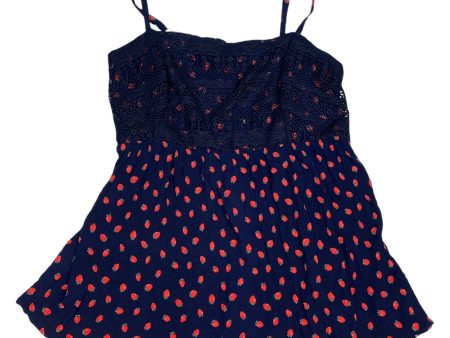 Top Sleeveless By Torrid In Navy, Size: 3x For Discount