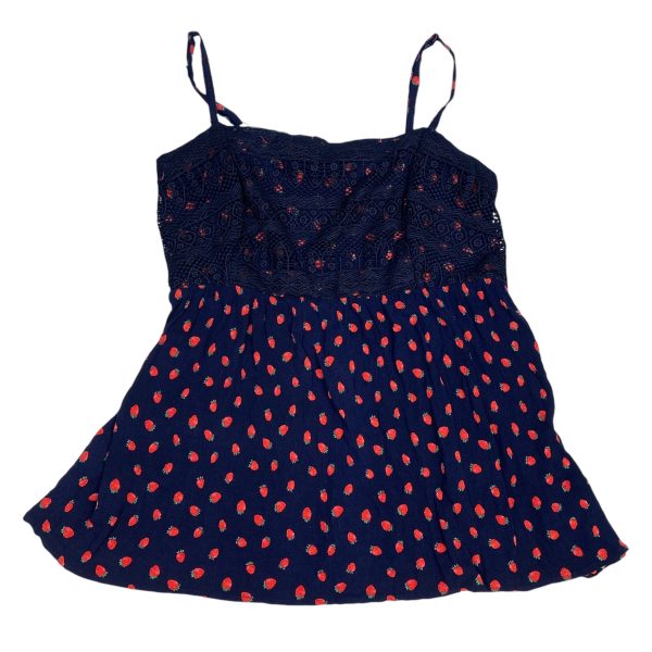 Top Sleeveless By Torrid In Navy, Size: 3x For Discount