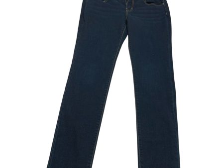 Jeans Skinny By American Eagle In Blue Denim, Size: 10 For Discount