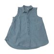 Vest Other By Free People In Blue Denim, Size: S Sale