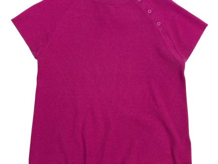 Sweater Short Sleeve By Maeve In Pink, Size: L Fashion