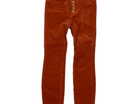 Pants Corduroy By Pilcro In Orange, Size: 4 For Discount