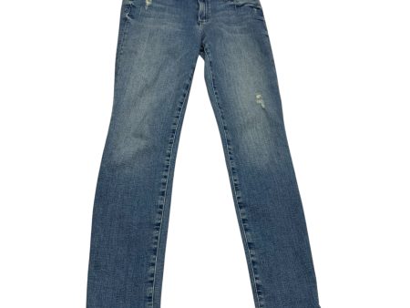 Jeans Skinny By Black Orchid In Blue Denim, Size: 4 Discount