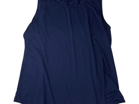 Athletic Tank Top By Clothes Mentor In Navy, Size: Xl Fashion