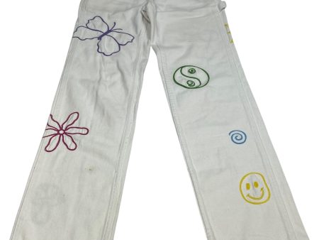 Pants Cargo & Utility By Pacsun In White, Size: 0 Online Sale