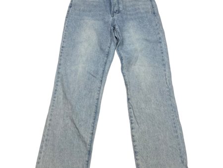 Jeans Straight By Pacsun In Blue Denim, Size: 4 For Cheap