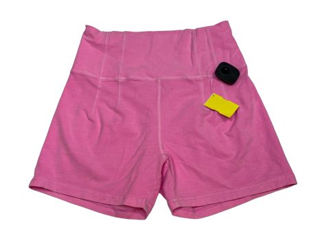 Athletic Shorts By Aerie In Pink, Size: L Online Hot Sale