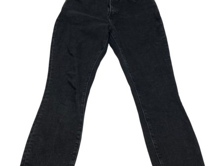 Jeans Skinny By Abercrombie And Fitch In Black Denim, Size: 2 Hot on Sale