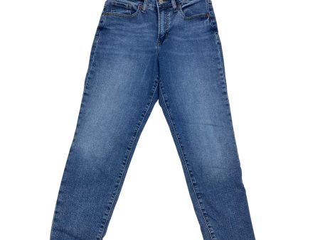 Jeans Straight By Old Navy In Blue Denim, Size: 2 For Cheap