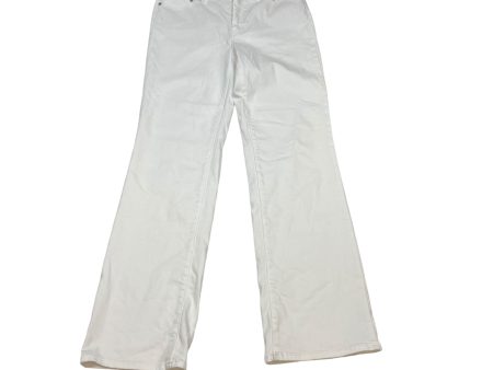 Jeans Boot Cut By Talbots In White, Size: 6 Supply