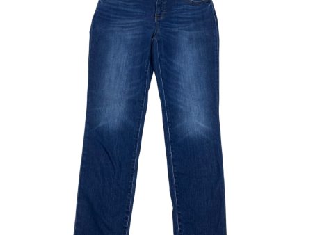 Jeans Boyfriend By Chicos In Blue Denim, Size: 6 Online now