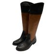 Boots Knee Flats By Vince Camuto In Black & Brown, Size: 6 Hot on Sale