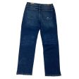 Jeans Straight By C And C In Blue Denim, Size: 10 Supply