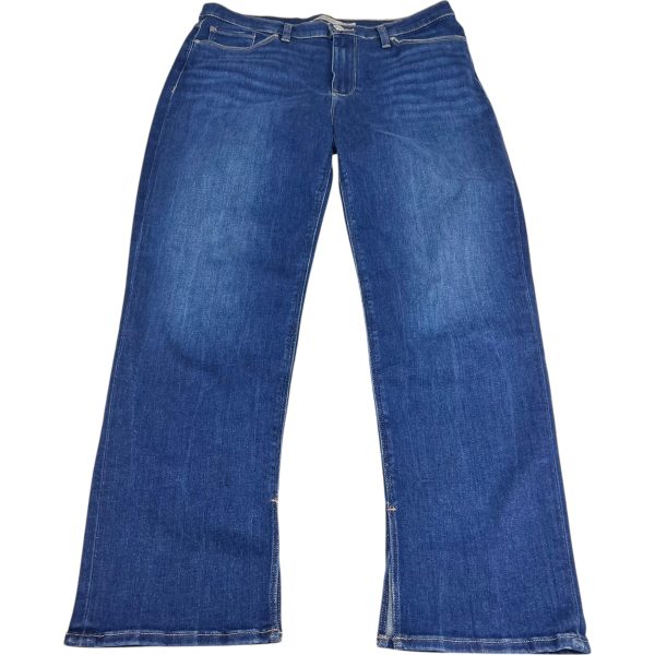 Jeans Designer By Hudson In Blue Denim, Size: 14 Online Hot Sale