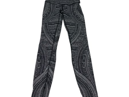 Athletic Leggings By Lululemon In Black & White, Size: S Hot on Sale