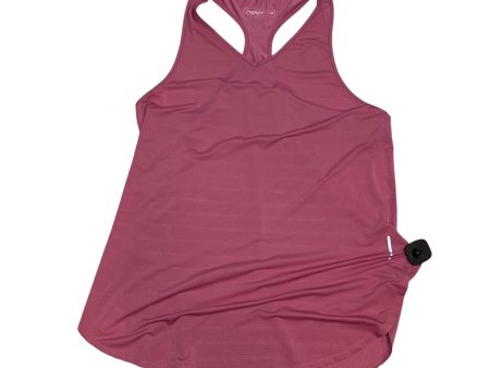 Athletic Tank Top By Maxed Elite In Pink, Size: 3x For Discount