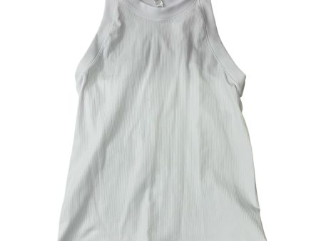 Athletic Tank Top By Athleta In White, Size: S For Cheap