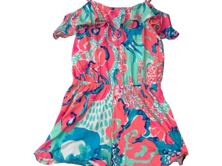 Romper Designer By Lilly Pulitzer In Blue & Pink, Size: Xs Online Sale