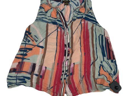 Top Sleeveless By Anthropologie In Multi-colored, Size: M For Discount