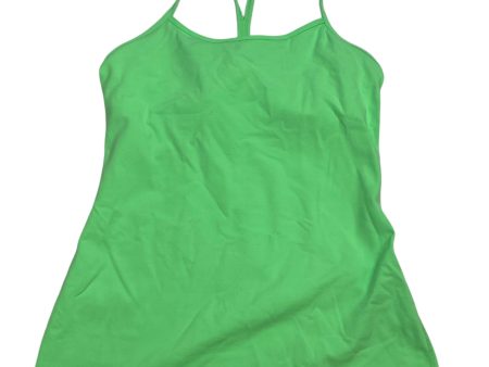 Athletic Tank Top Designer By Lululemon In Green, Size: 8 Online Hot Sale