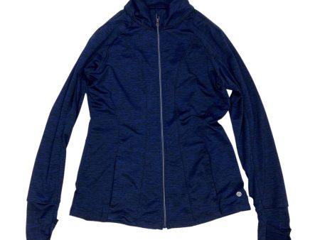 Athletic Jacket By Apana In Blue, Size: M Sale