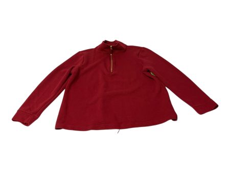 Sweatshirt Collar By Croft And Barrow In Red, Size: Xl For Cheap