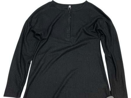 Top Long Sleeve By Wneedu In Black, Size: M Fashion