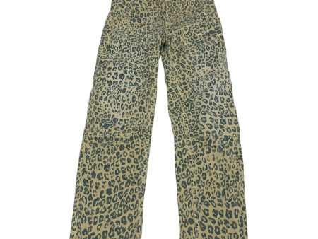 Jeans Straight By Pilcro In Animal Print, Size: 2 Discount