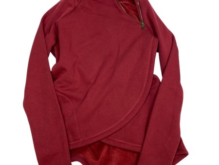 Athletic Sweatshirt Collar By Athleta In Red, Size: Xs Cheap