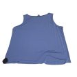 Top Sleeveless Basic By Eileen Fisher In Blue, Size: 2x Online Sale