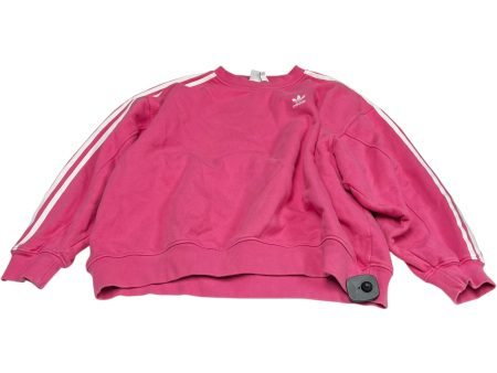 Sweatshirt Crewneck By Adidas In Pink, Size: S Online now