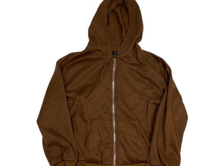 Sweatshirt Hoodie By Shein In Brown, Size: M Supply