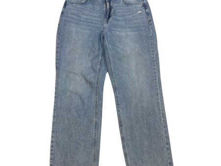 Jeans Straight By Vervet In Blue Denim, Size: 4 Fashion