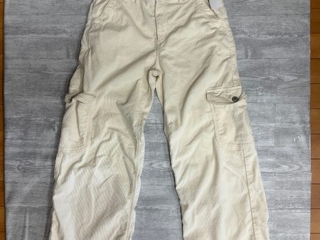 Pants Corduroy By American Eagle In Cream, Size: 2 Supply