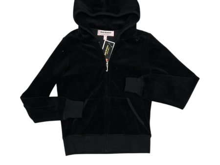 Athletic Jacket By Juicy Couture In Black, Size: M For Cheap